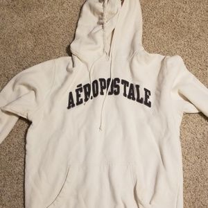 Aeropostale cream hoodie
